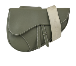 Saddle Bag, Leather, Green, 26-BO-1210, 3*